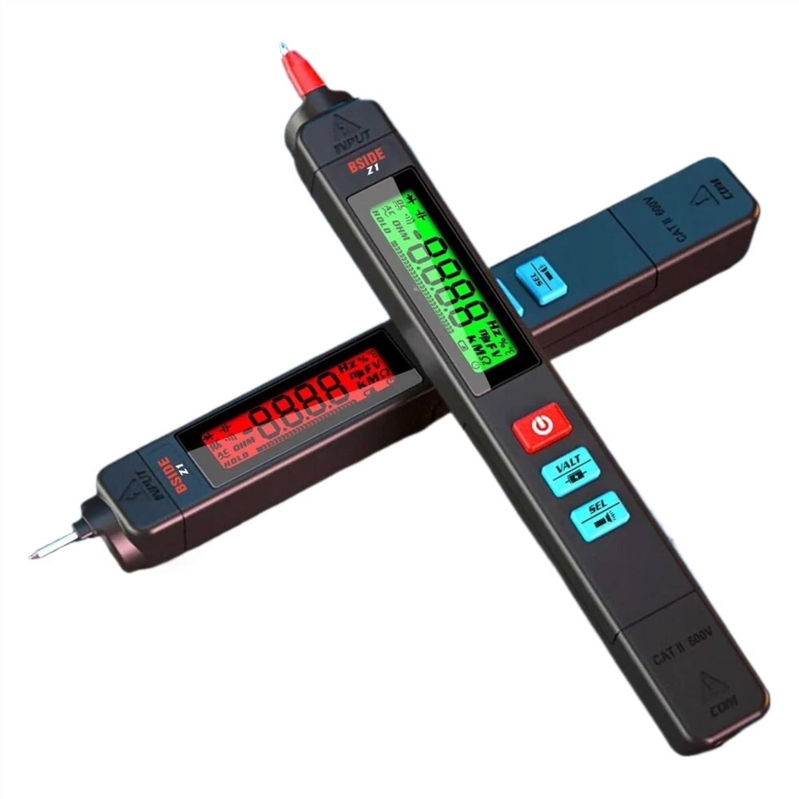 Tester detektora napięcia multimetr cyfrowy miernik napięcia AC DC z diodą pojemności pióra elektrycznego bezstykowego