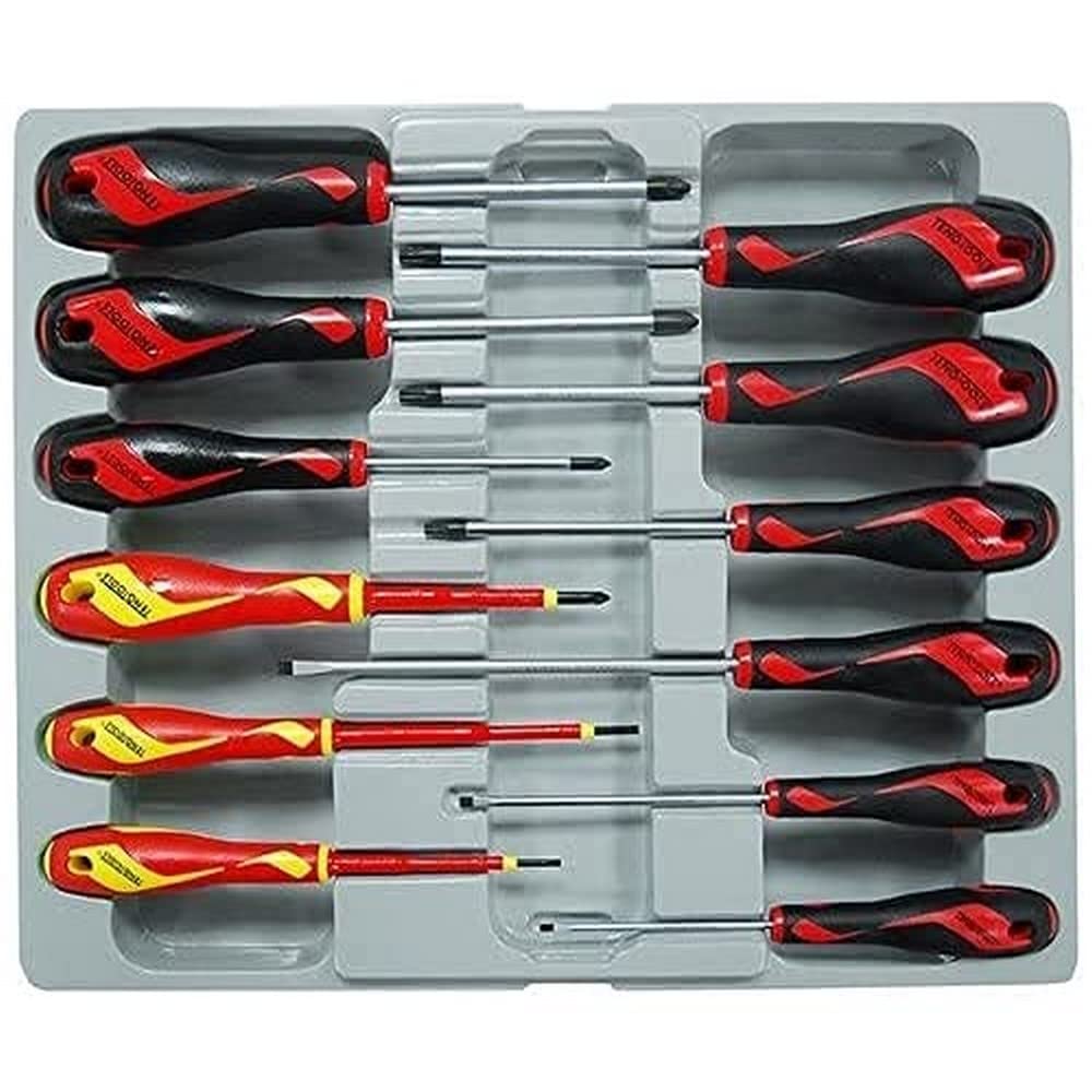 Tengtools MD912N1 - Juego de 6 destornilladores (3 aislados)