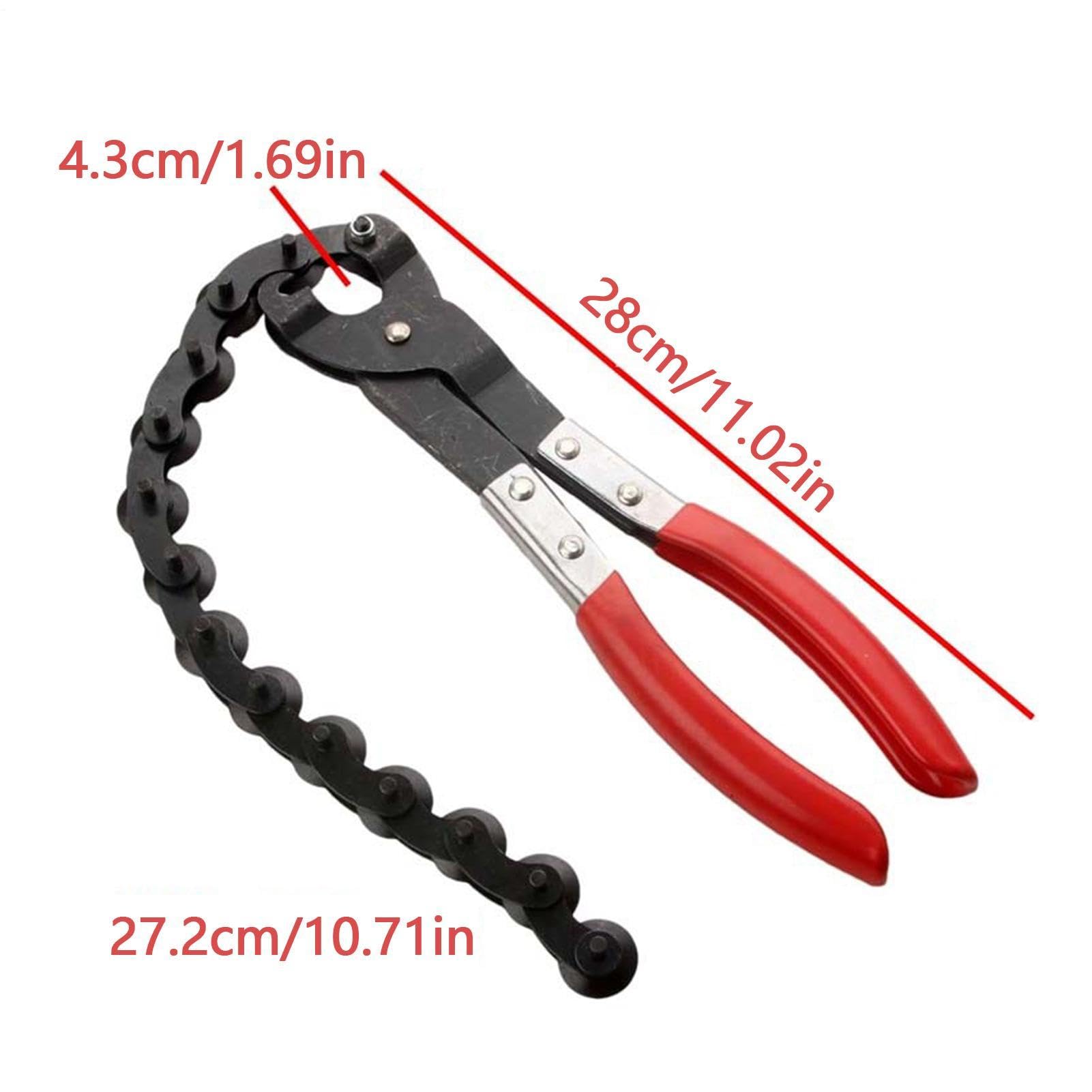Cortador de tubos de escape con cadena, de alto rendimiento y ergonómico