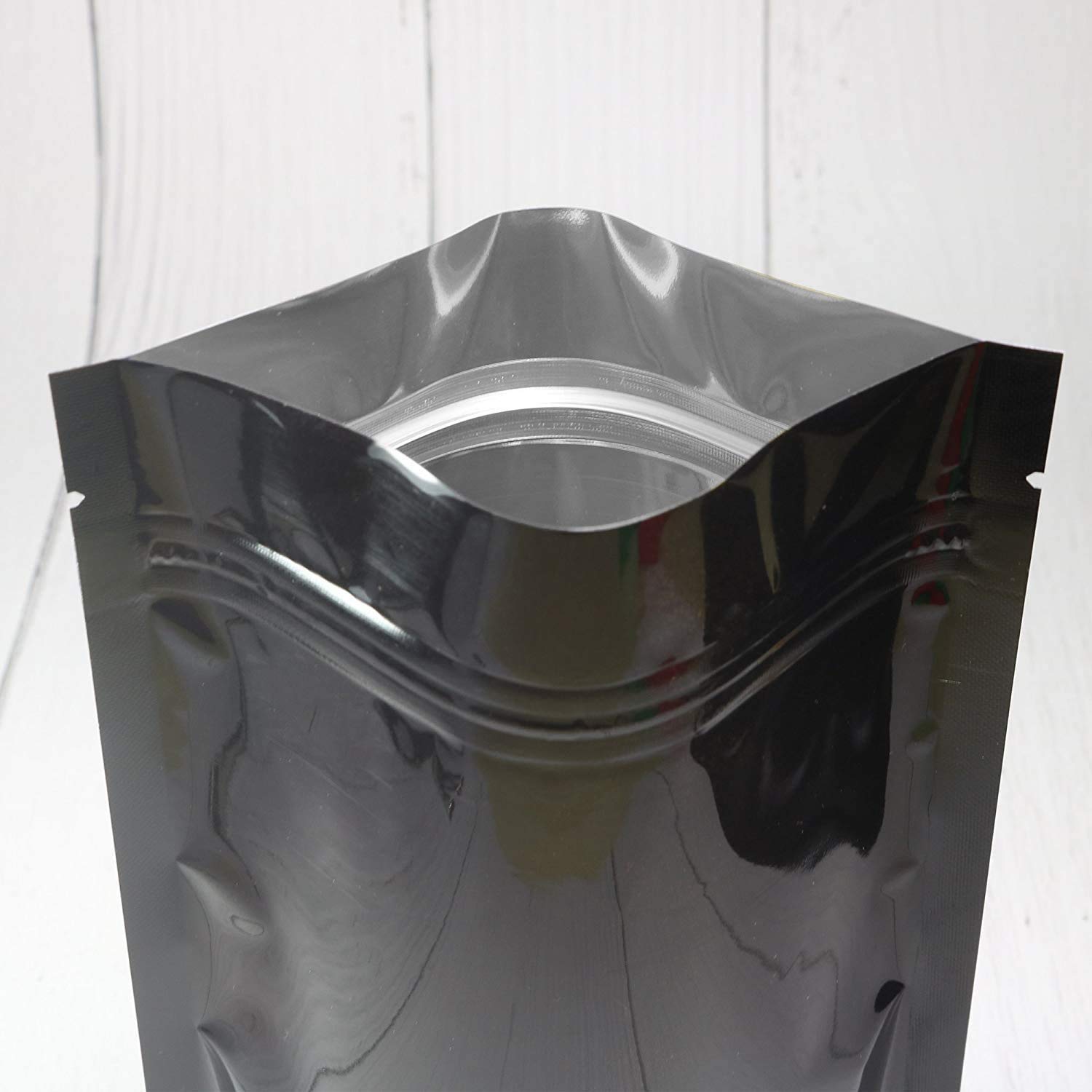 Sacchetti sigillati, Sacchetti in Mylar con Chiusura a Zip richiudibili in Foglio di(Blue,6.3x9.4+1.6 inch)