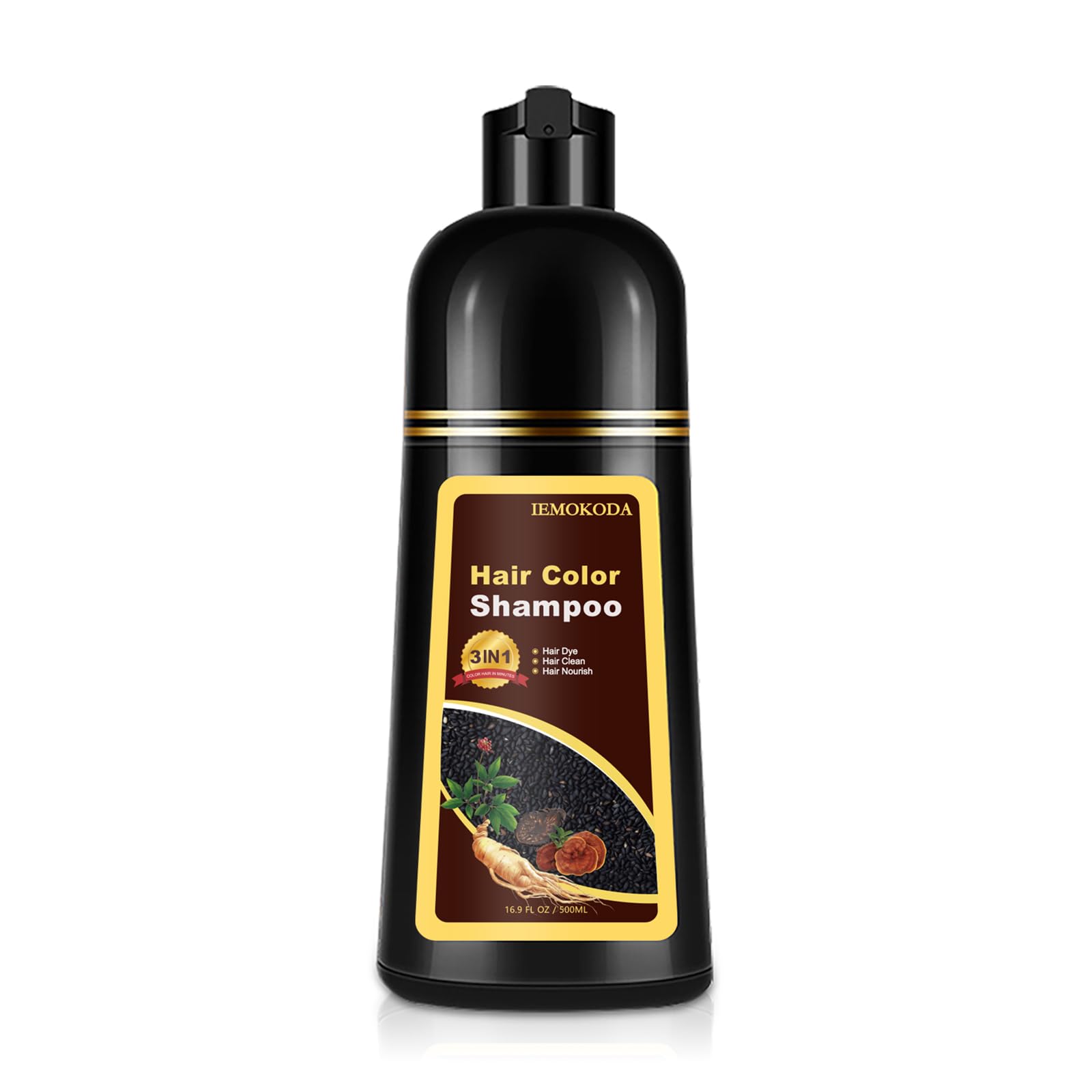 Amazon.com : Yocisku Blonde Brown Hair Dye Shampoo 3 in 1 for Gray