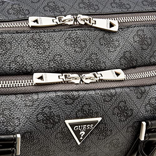 Guess Vezzola Smart Work Bag, Borsa Uomo, Nero, Taglia Unica