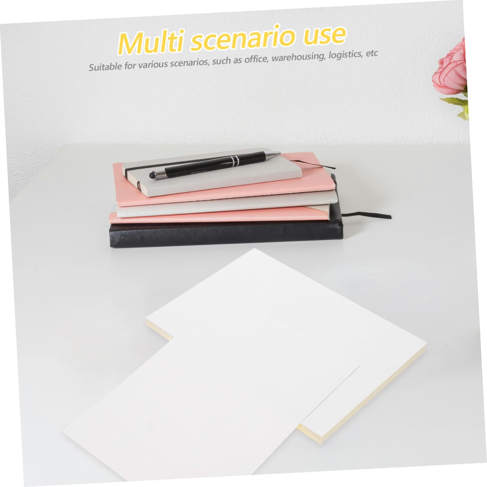 LIFKOME 150Pezzi Etichette Adesive Spessa per Piccole Imprese Scrivibili e Stampabili Alta Adesione per Stoccaggio Opaco