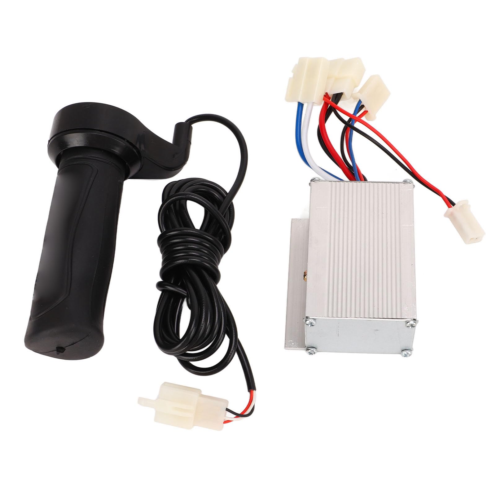 Unité de commande moteur 12 V 250 W B avec kit de poignée à gaz Coque en aluminium 3 fils Unité de commande ensemble de poignées de fil dans ce kit est avec tricycles électriques moto B contrôleur
