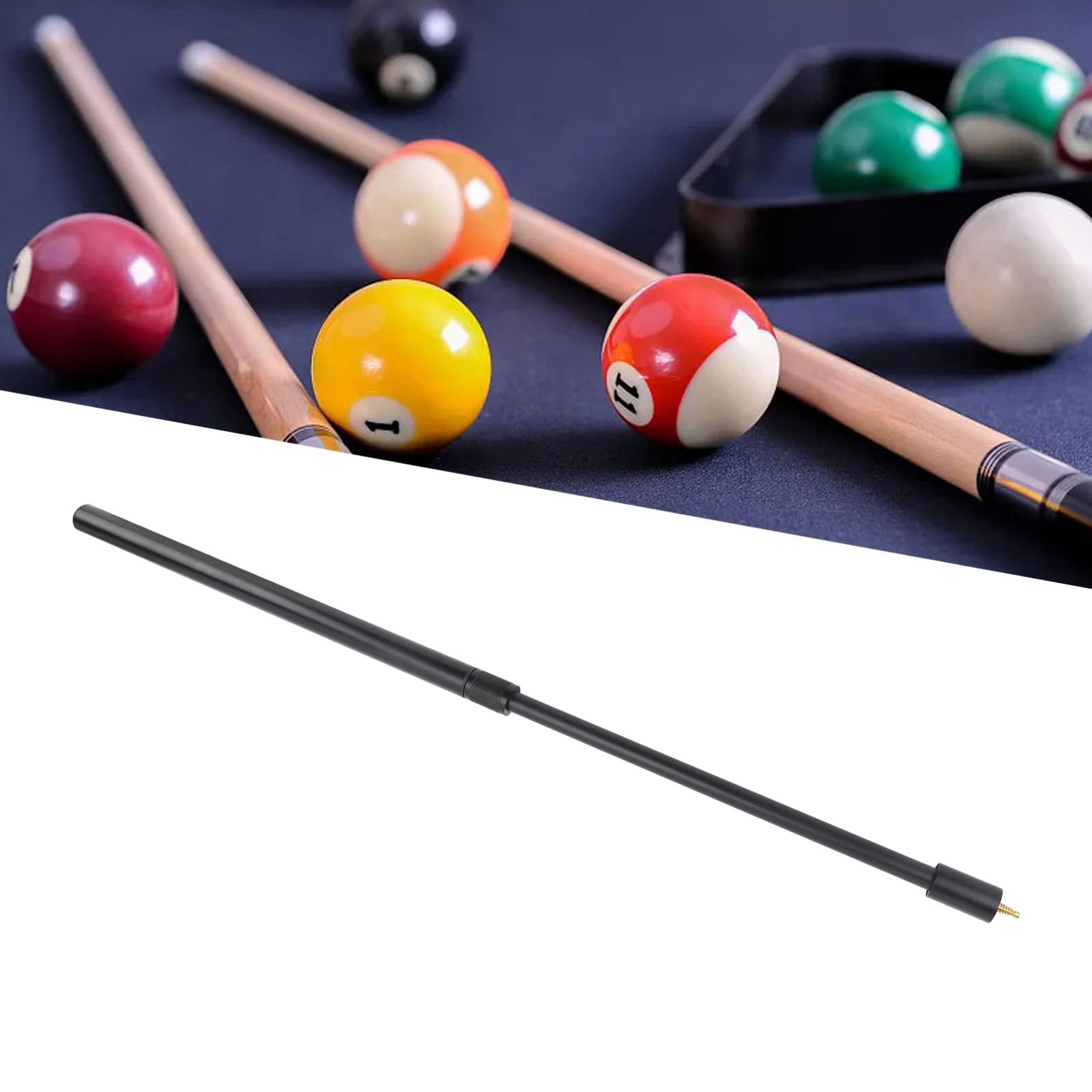 Extension de Queue de Billard en Aluminium de 8 Pouces, Conception