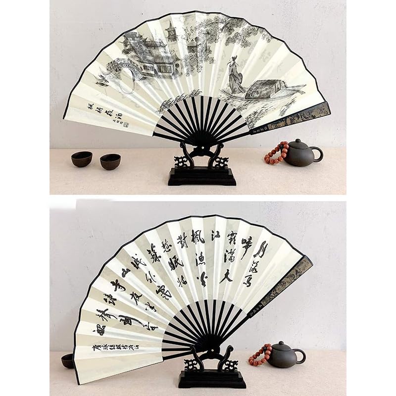 中国美術 中国古玩 紙扇子 書道 乙丑年作 楓橋夜泊 中国美術 中国古玩 中国美術 中国古玩 紙扇子 書道 乙丑年作 楓橋夜泊 中国美術 中国古玩