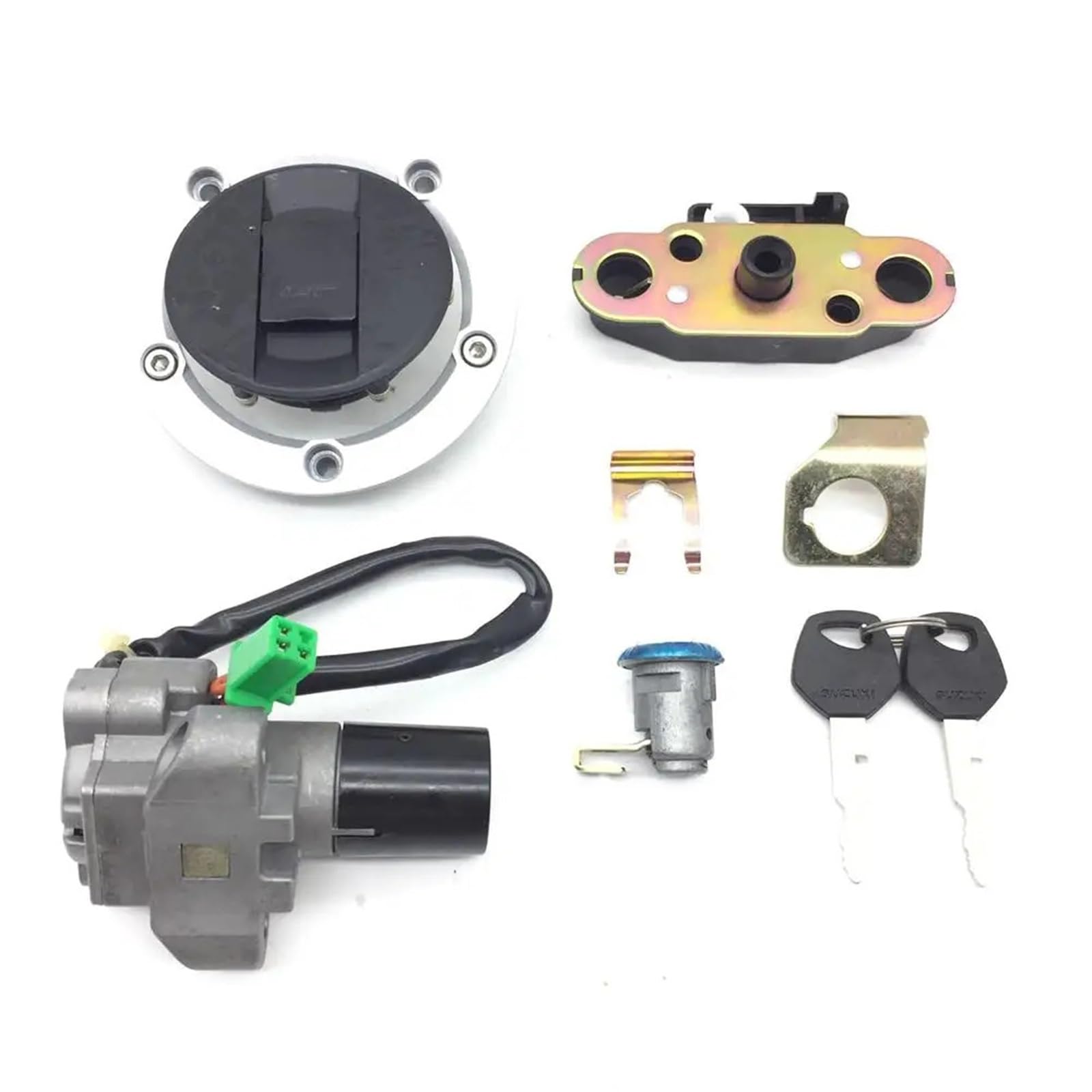 Tapa del tanque Suzuki GW250 2014-17 juego de llaves e interruptor de encendido 6