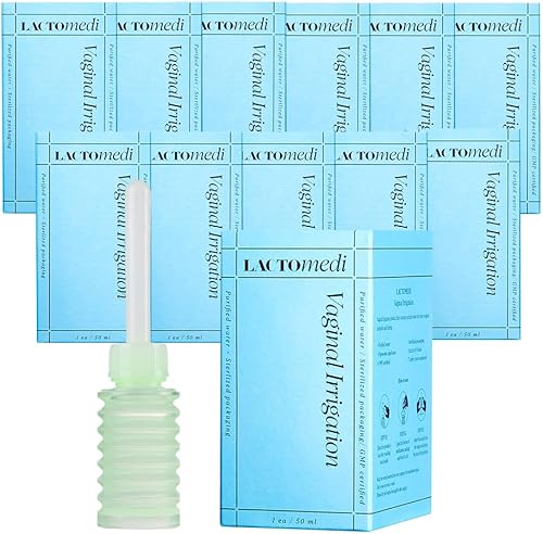 Irrigación vaginal Limpieza íntima para mujeres Limpiador vaginal para ducha Botella de ducha para mujer 1.7 onzas líquidas 11Box