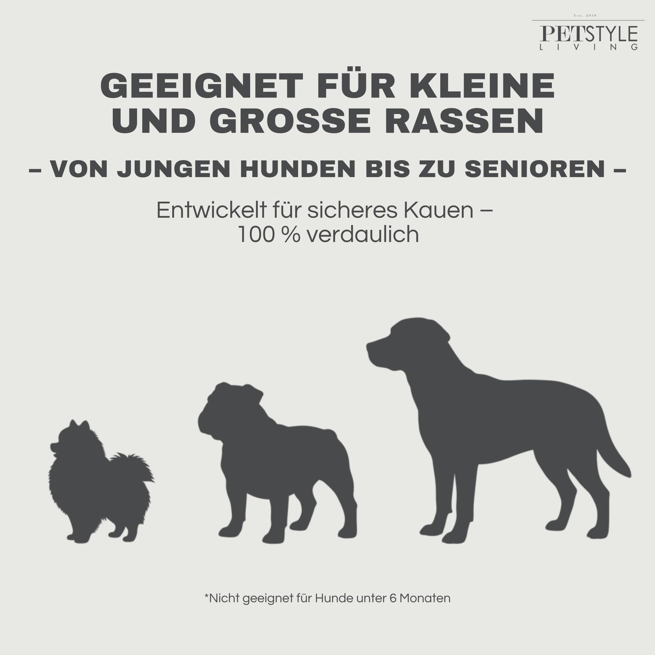 Kaustange mit Huhn - Hundesnack - 12,5cm - 100 Stück