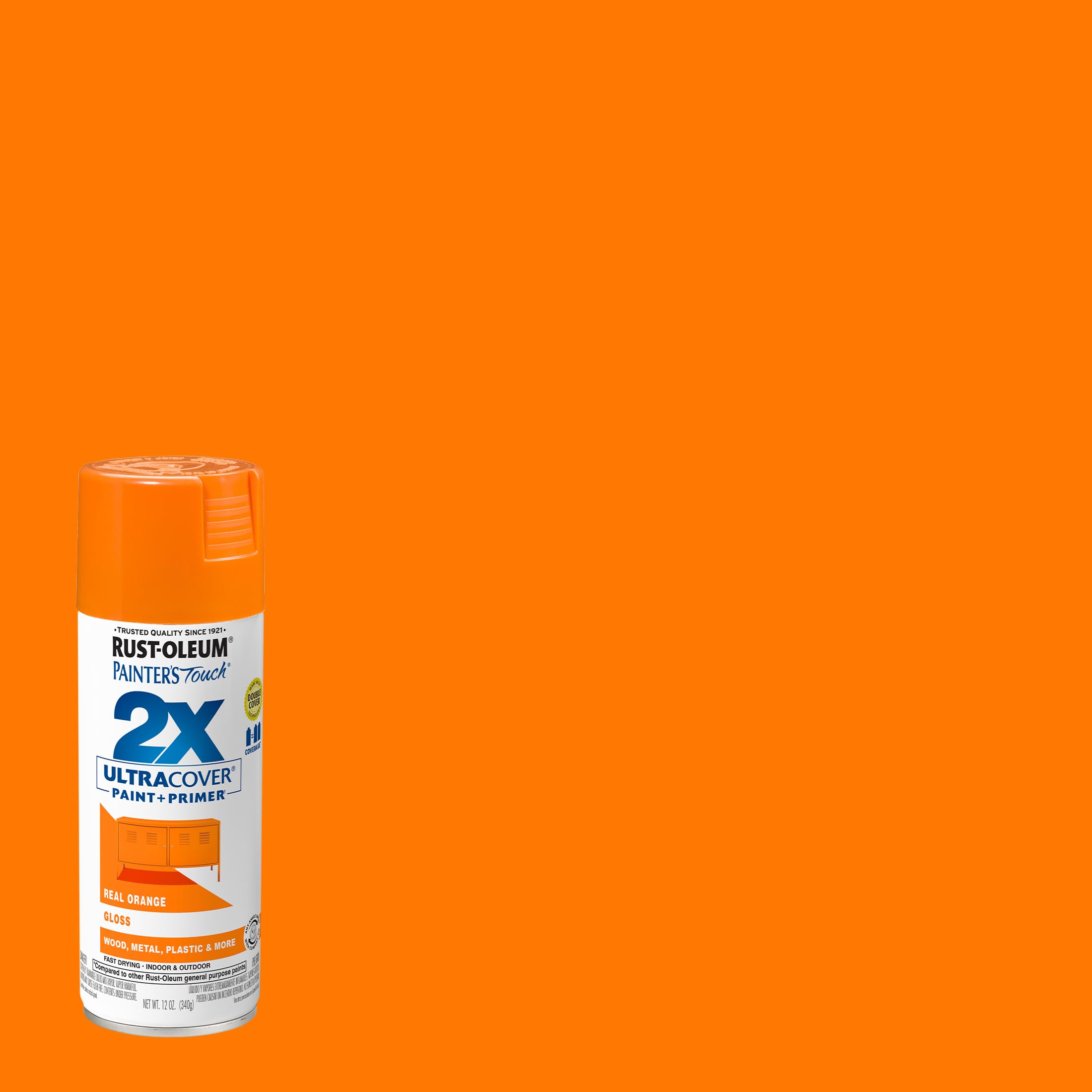 トランプ orange orange Rust-Oleum 334043 Painter's Touch 2X Ultra Cover Spray Paint
