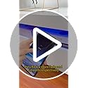 Floating TV Stand, Wall Mounted TV Shelf with Led Lights & Power Outlet, 71" Modern Entertainment Center Media Console with Storage, High Gloss TV Cabinet for 65/75/80 inch TV