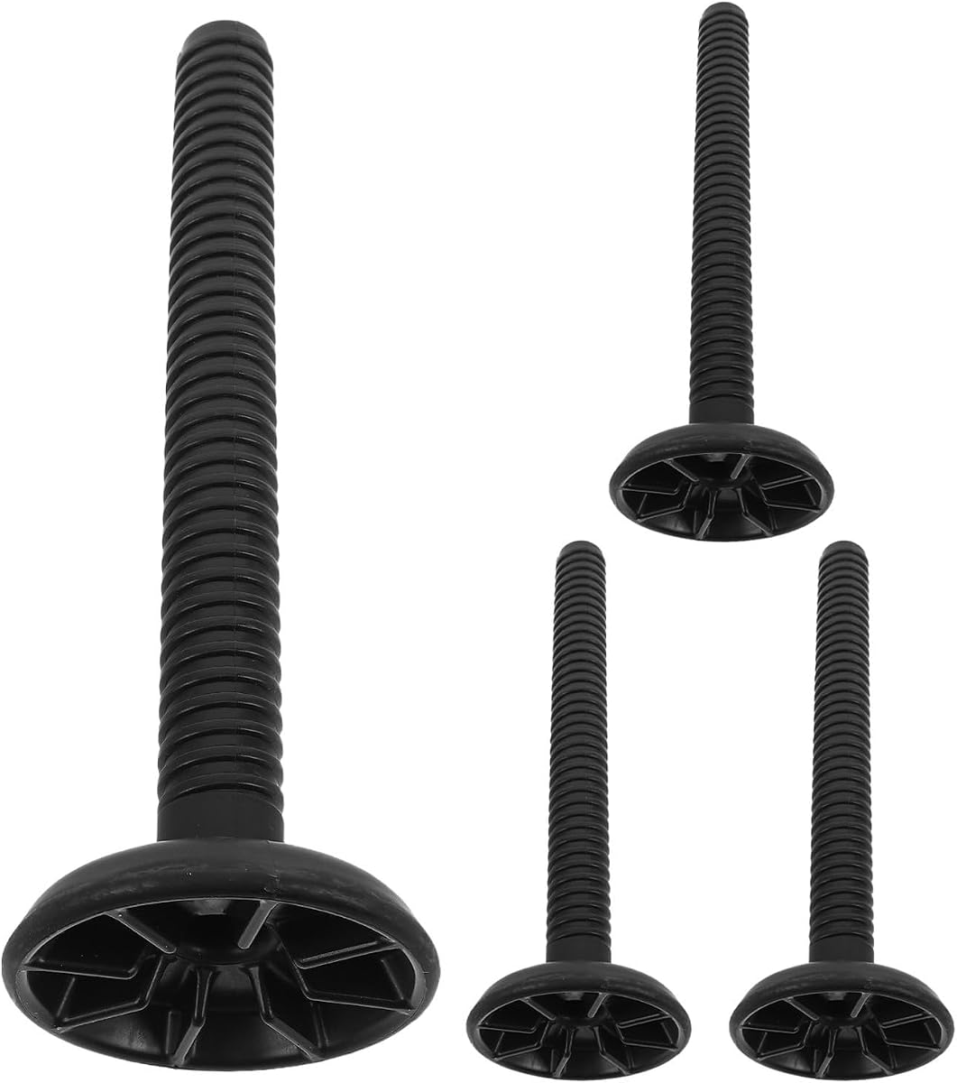 COLLBATH 4pcs Portable Dumbbell and Barbell Support Bar Connector Made of Sturdy Pp Material with Stable Structure for Home Gym Workouts and Strength Training