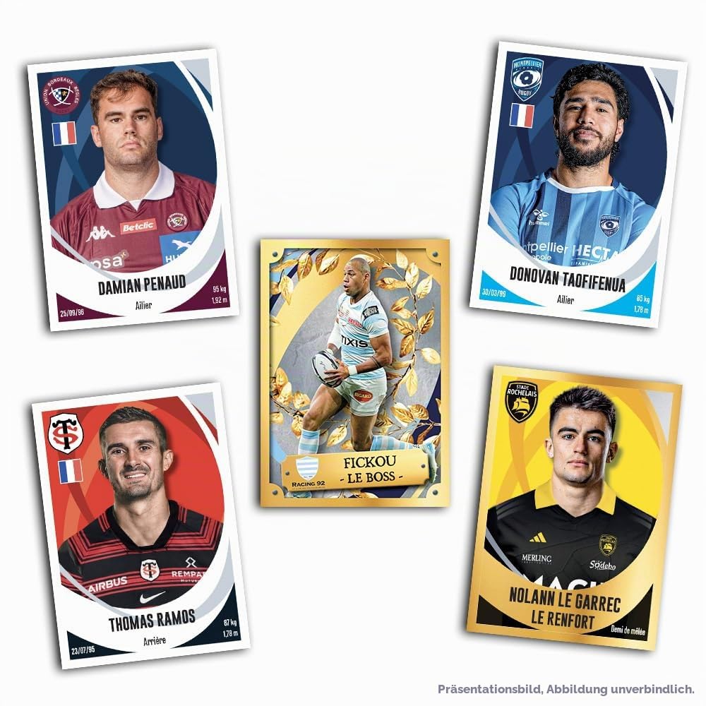 STADE TOULOUSE - STICKERS IMAGE VIGNETTE - PANINI RUGBY TOP 14 2024 - a choisir