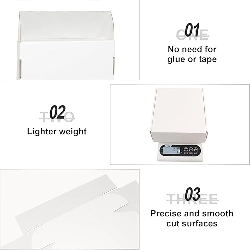 Miniatura 185 de Cajas de envío pequeñas de 6 x 4 x 2 pulgadas para pequeñas empresas, paquete de 30 cajas de correo moradas, caja de embalaje de cartón corrugado