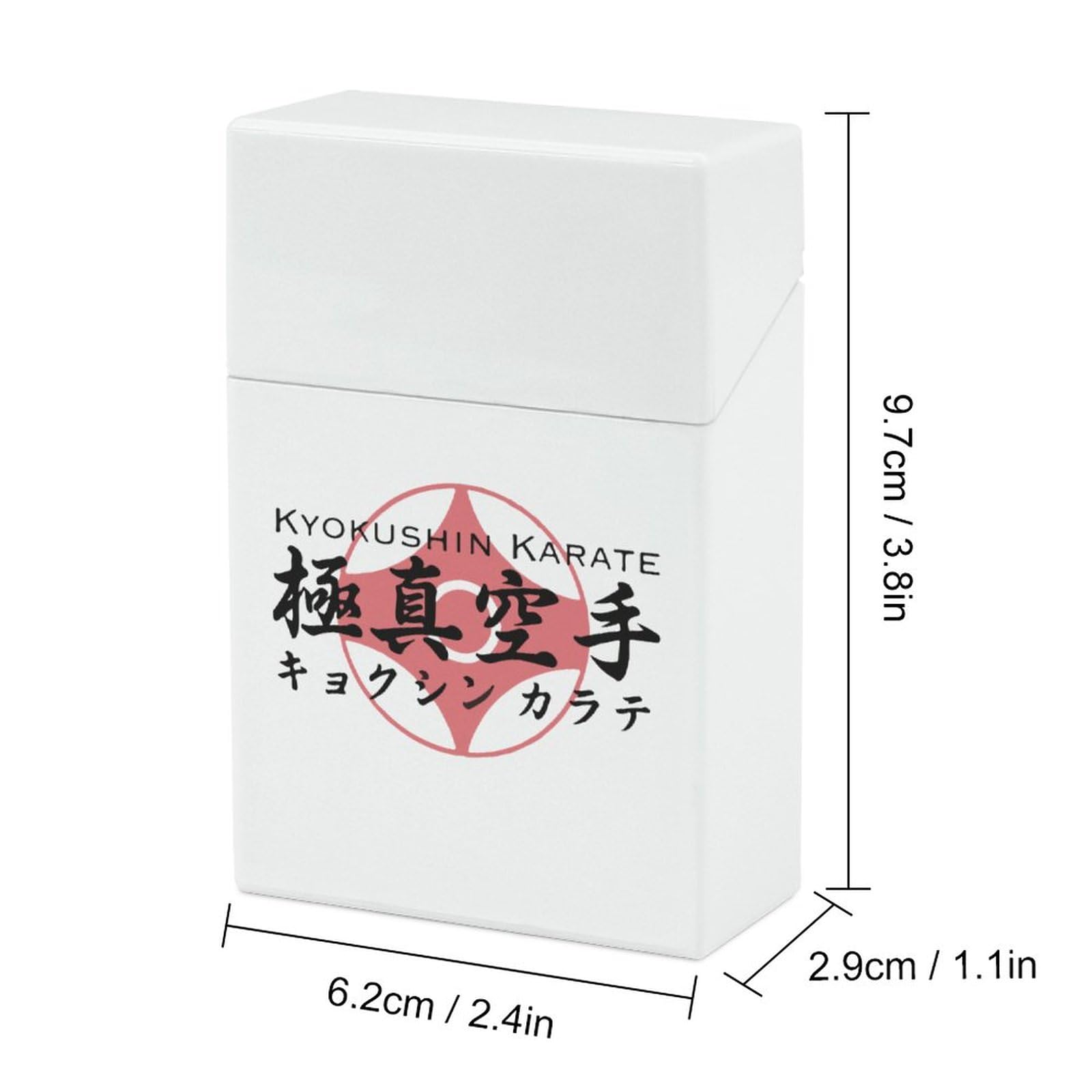 Amazon | タバコケース 極真空手 漢字 タバコ箱 シガレットケース