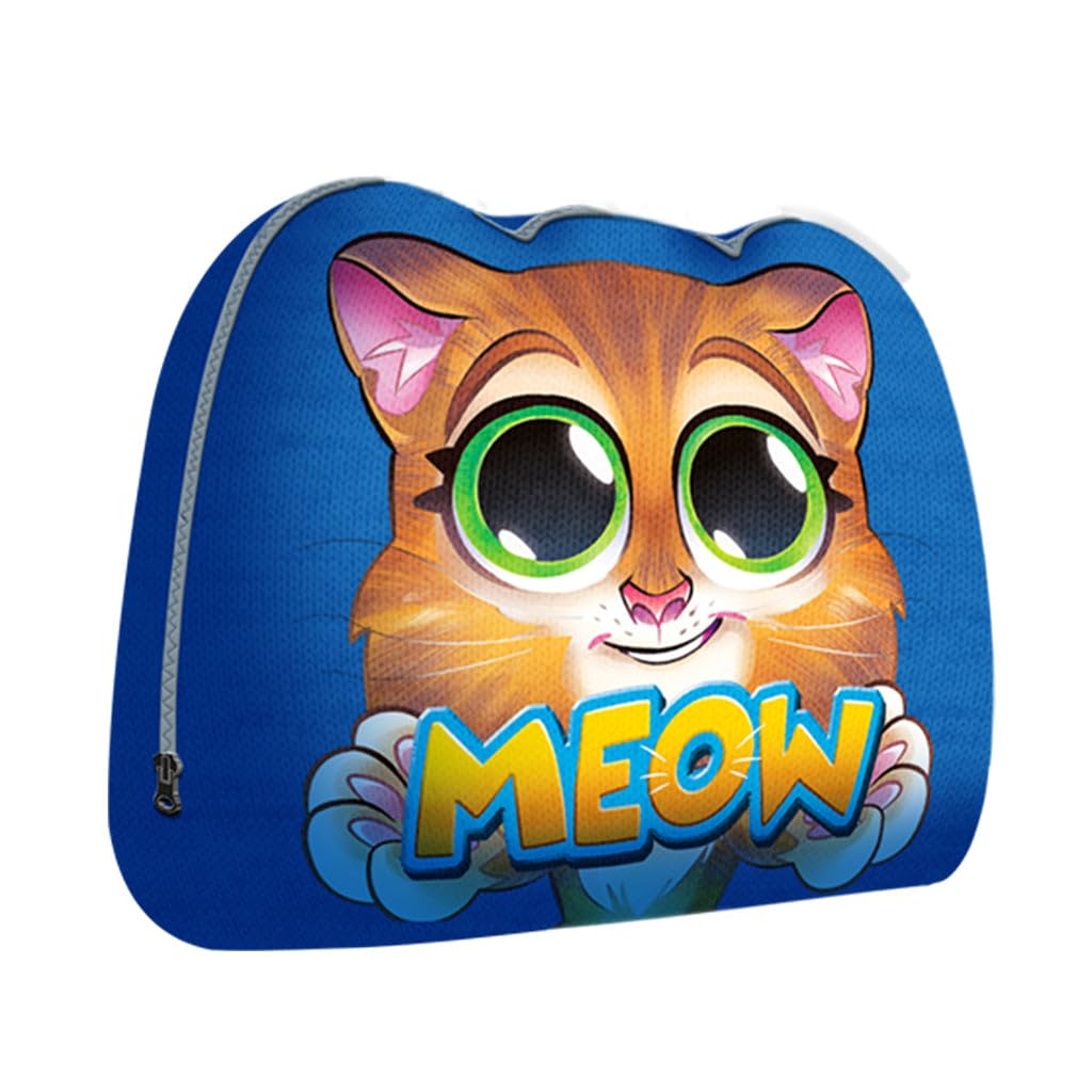 Cranio Creations Turquesa Meow Cc243 Azul
