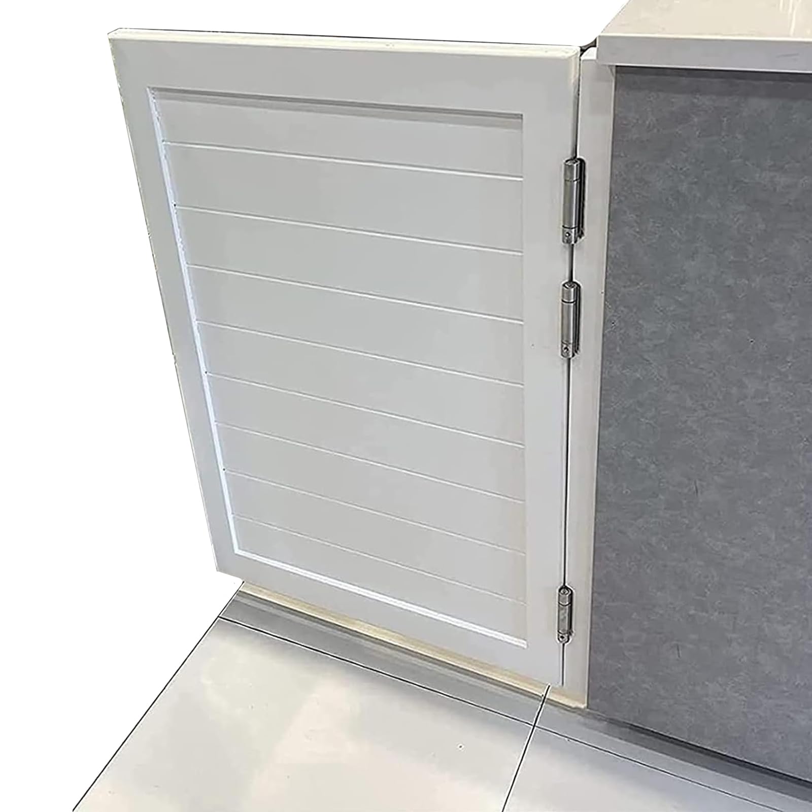 Porta a Battente in Legno Stile Western retrò con Chiusura Automatica, Porta Singola in Pino massello per caffè, Bar, Cucina (W50cmxh890cm(19.6"x31.4"))