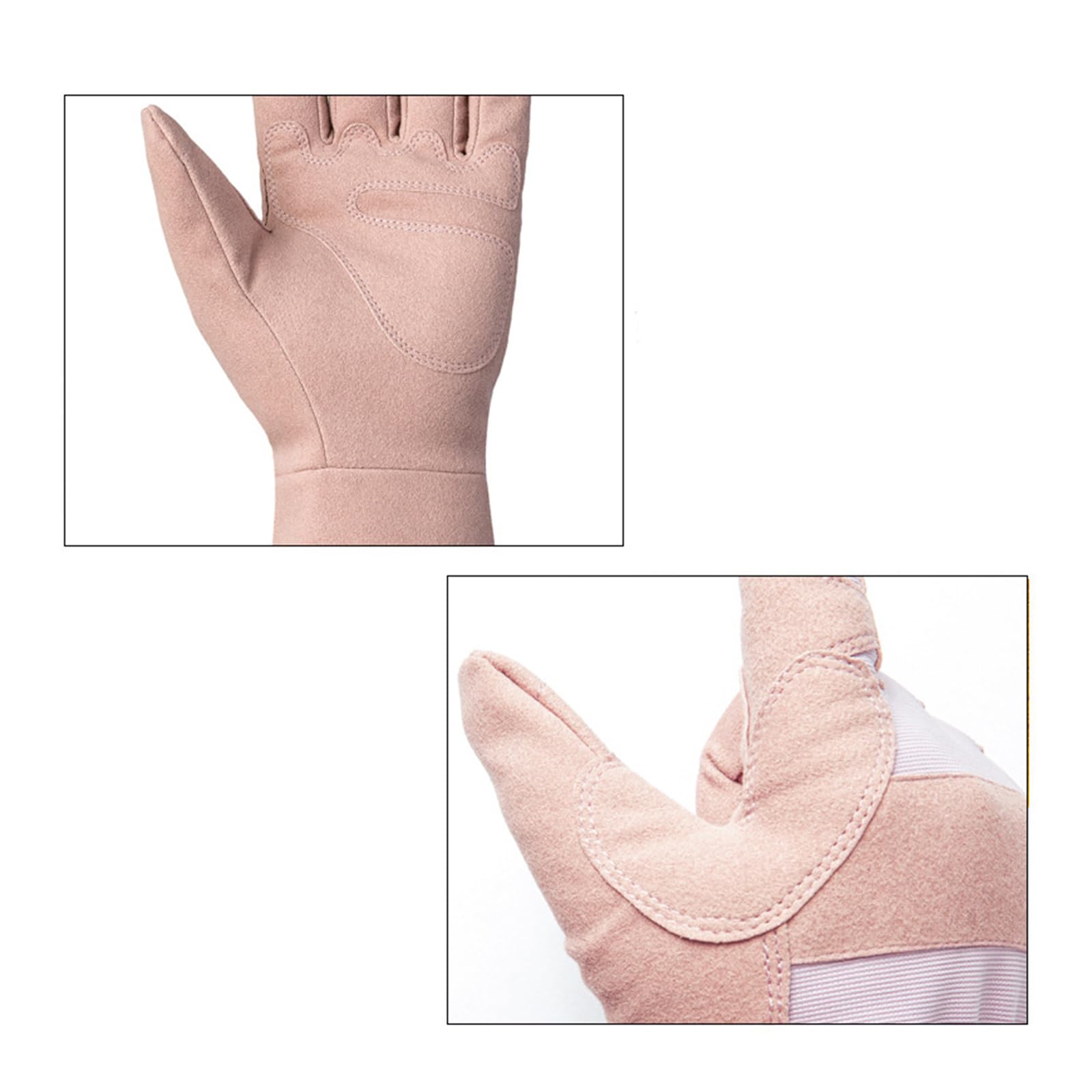 Długie rękawice ogrodowe odporne na kolce i przebicia, lekkie rękawice ochronne do pracy w ogrodzie i na zewnątrz,Pink,42cm