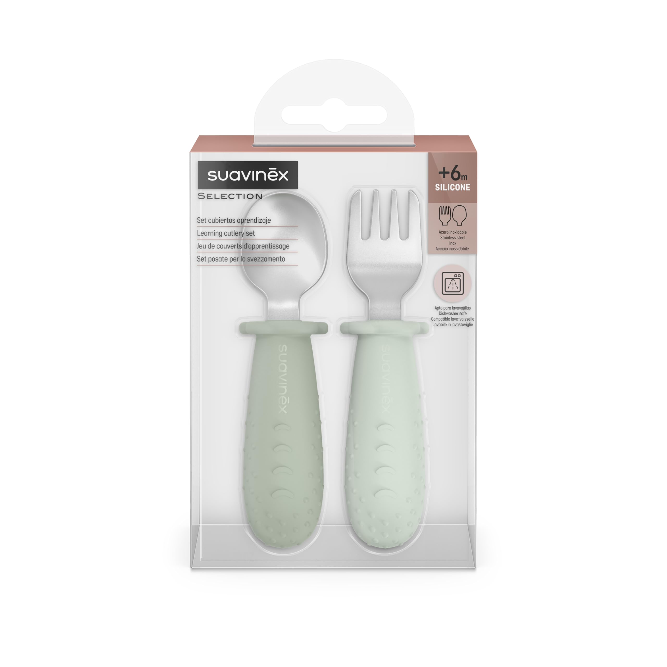 Suavinex Wonder Siliconen Fopspeen Symmetrisch SX Pro 6/18 Maand Meer/Groen 2 Stuks
