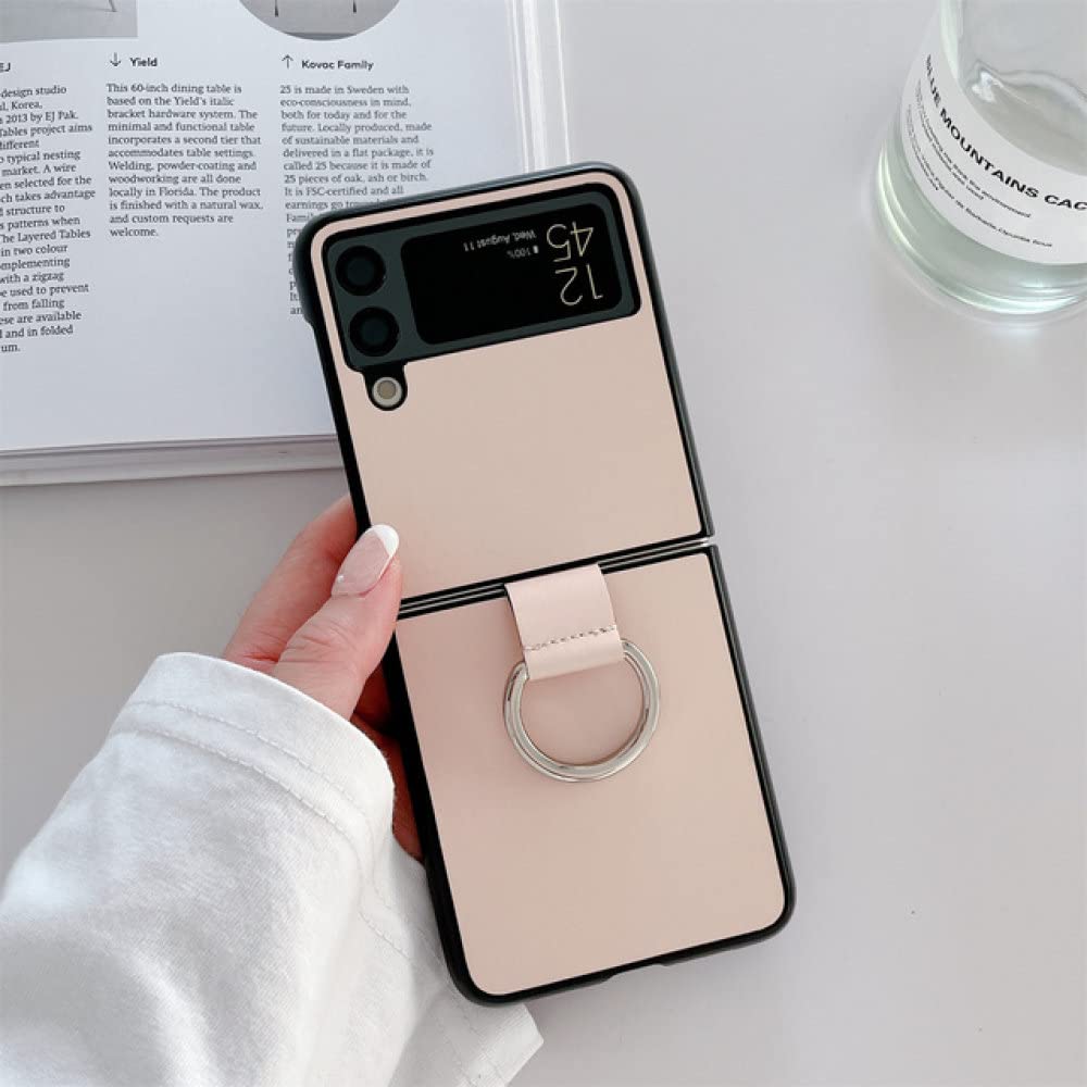 Coque Samsung Galaxy Z Flip 3 de luxe avec anneau élégant