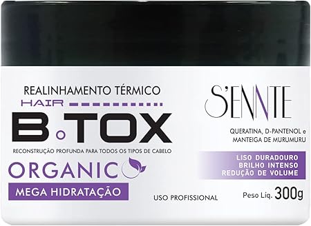 Sennte | Botox capilar Sennte B.TOX Orgánico Matizador 300g ...