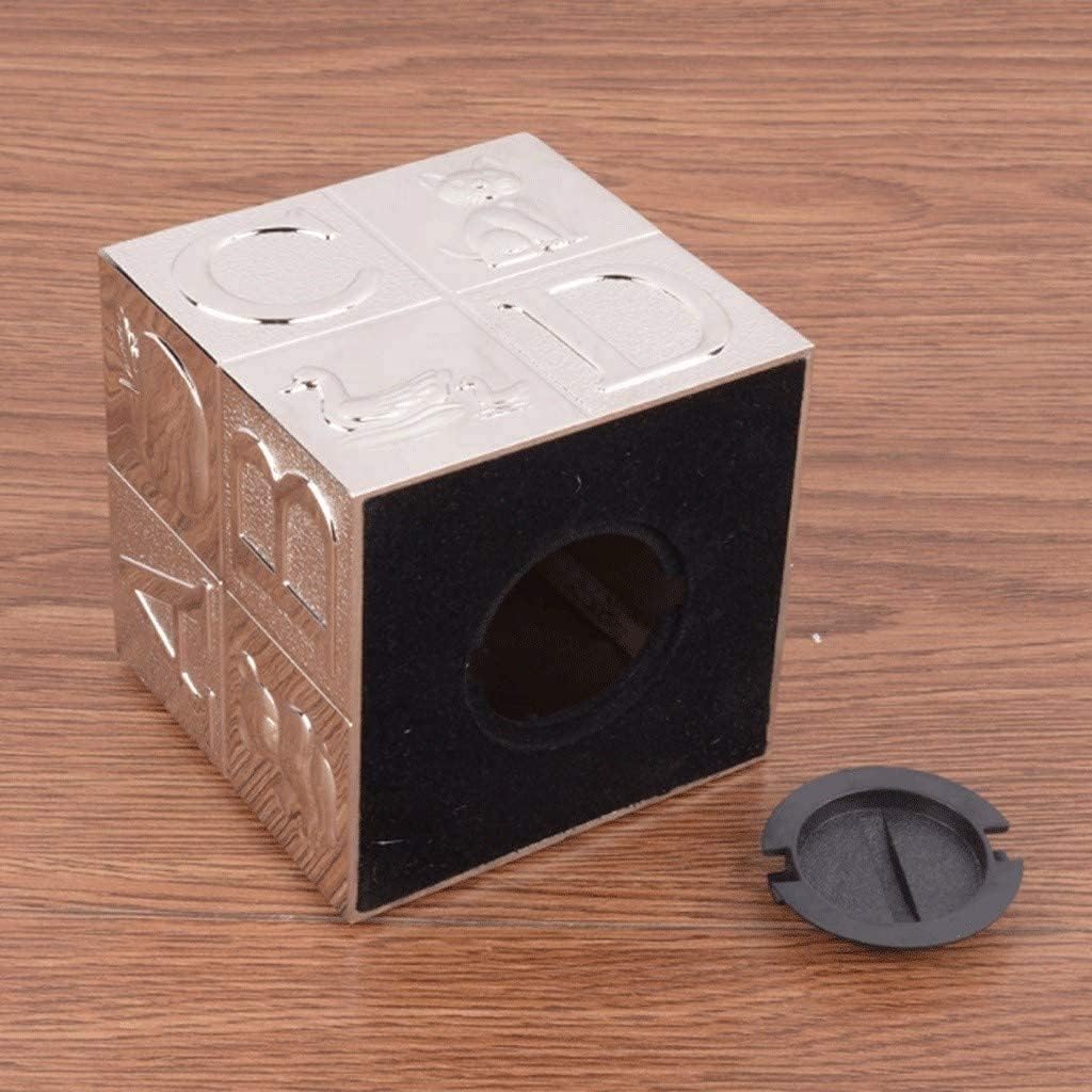 Piggy Bank Money Box Home Decorations Metal Coin Bank Box Piggy Banks for Children Girl Metal Money Bank Interior Decorations Money Saving Tin Piggy Banks Furniture Games