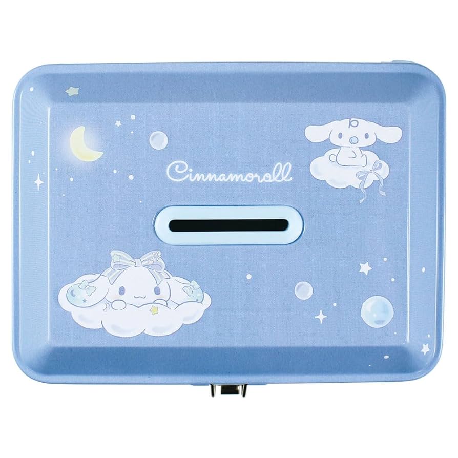 シナモロール　Cinnamoroll　カギツキヒミツBOX　鍵付秘密BOX　レア Amazon.co.jp: ティーズファクトリー T'S FACTORY バンク