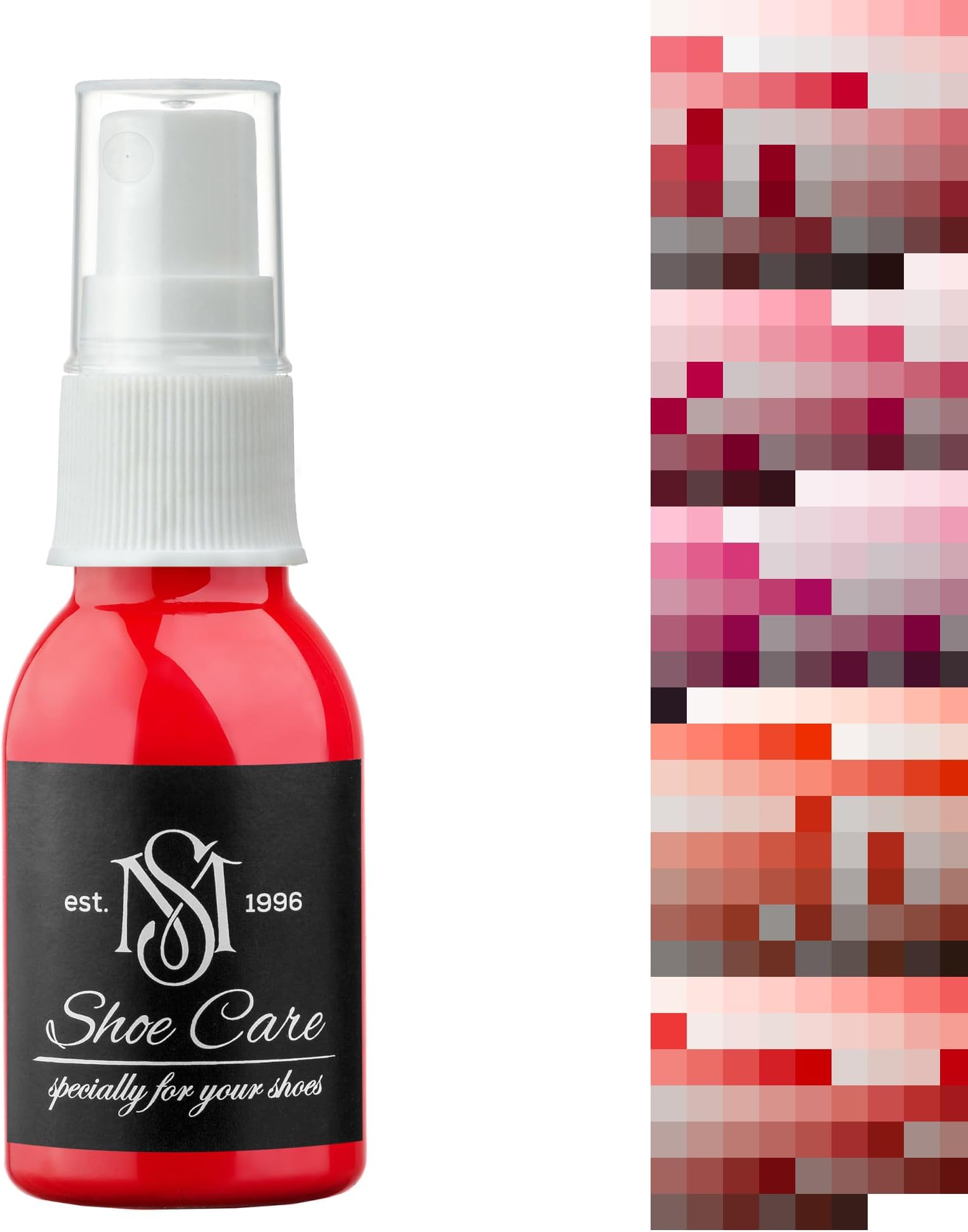 Suede and Nubuck Red Color Renovator Spray - Nubuck Suede Care - Create Individual Color Matching by MAVI STEP