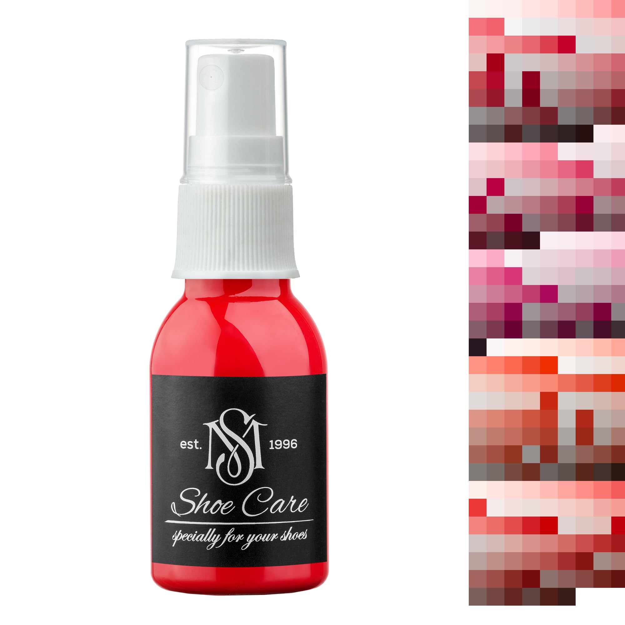 Suede and Nubuck Red Color Renovator Spray - Nubuck Suede Care - Create Individual Color Matching by MAVI STEP