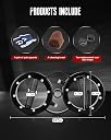 FAHKNS Spinning Burn Rotator Machine, Arm Workout Equipment for Men and Women, Forearm Trainer for Boxing 12 Pounds Arm and Shoulder Strength Training gallery image