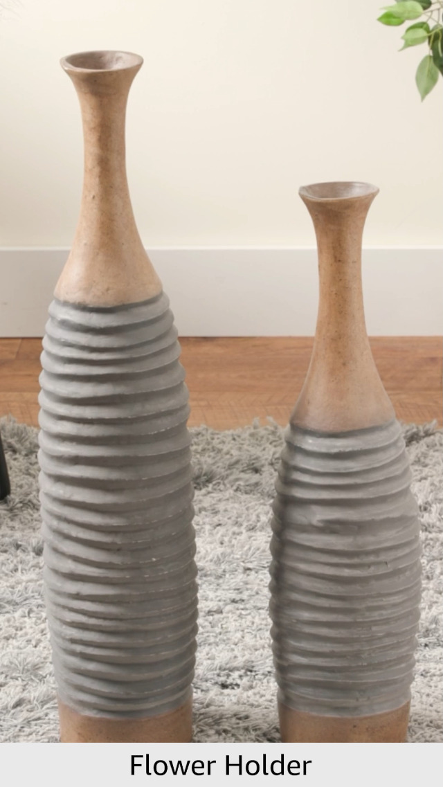 Amazon.com: Signature Design by Ashley Blayze Tall Textured Vase