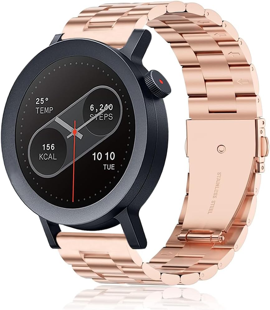 Lamshaw Compatible with CMF Watch 3 Pro Band, Quick Release Stainless Steel Metal Replacement Straps Compatible for Compatible with CMF Watch Pro 1, 2, 3 Pro Smartwatch