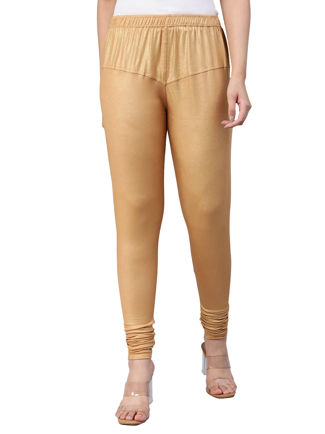 Lyra Damskie legginsy z wysokim stanem