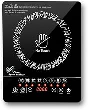 Spark & Blaze 2000W Induction Cooker with Touch Control, LED Display, 9 Power Levels, Timer & Auto Shut-Off, Portable Ener...