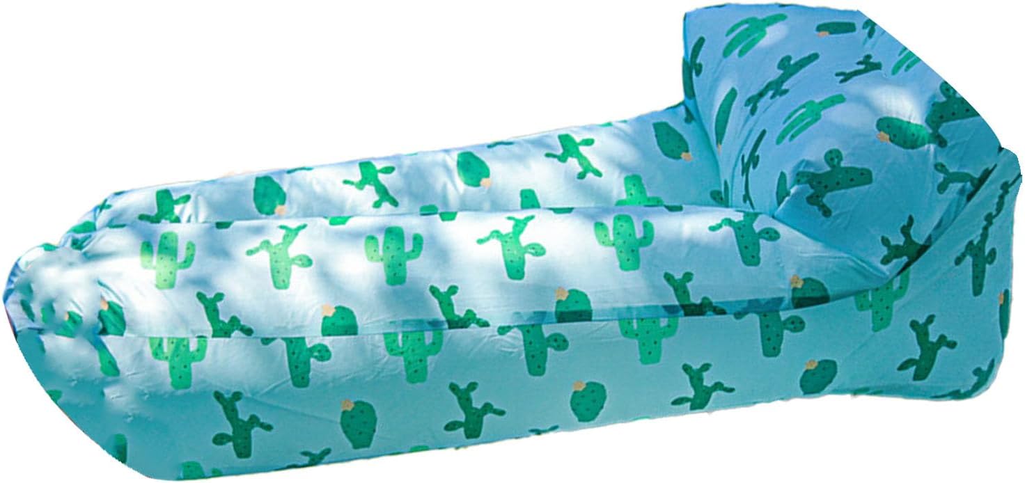 Inflatable Lounger, Air Sofa Chair, Camping & Beach Accessories, Portable Water Proof Couch for Hiking, Picnics, Outdoor, Music Festivals & Backyard, Lightweight Air Hammock (180x80cm / 70.9x31.5in)