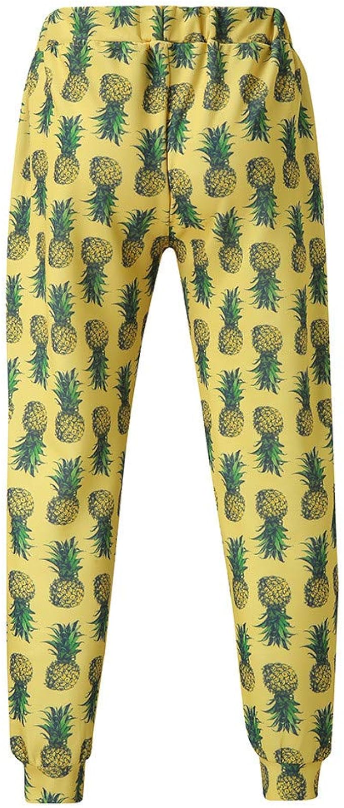 pineapple bootcut jogging bottoms