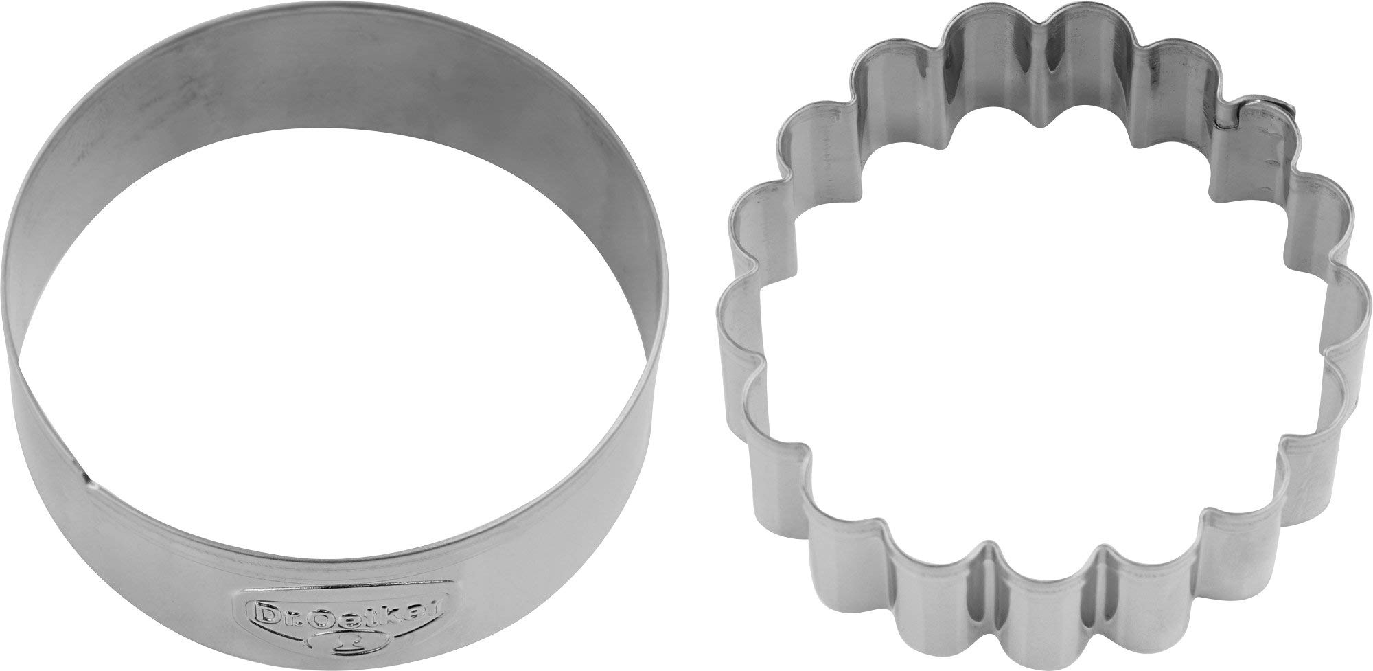 Dr. Oetker 1382 Stainless Steel Ring Cutter Set