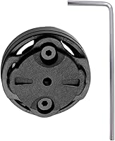 Vista 6 de Kit de inserción de adaptador de montaje GPS para computadora de bicicleta, cubierta trasera giratoria compatible con Gar min Edge 500/530/1050