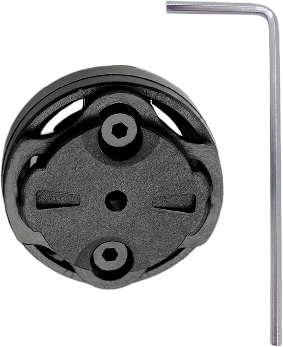 Bike Computer Mount Adapter Insert Kit | Back Rotate Cover Replacement, Compatible with Gar min Edge 500/530/1050