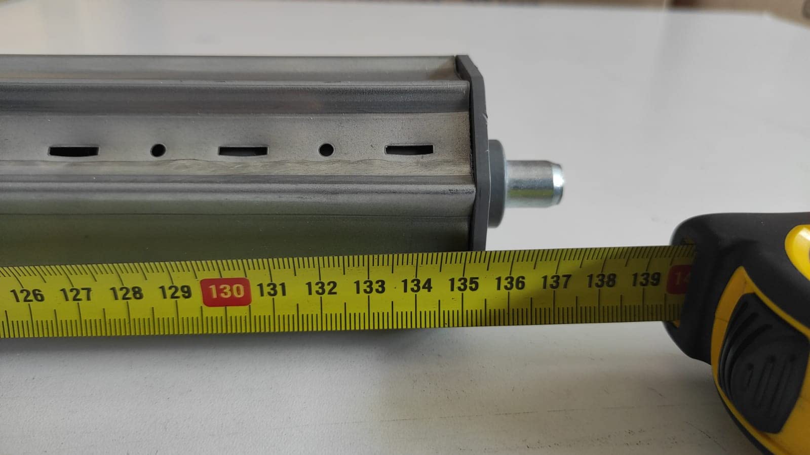 Kit COMPLETO Rullo per Tapparelle Avvolgibili a Cinghia REGOLABILE e RESISTENTE Varie Misure Disponibili (da 100 cm a 135 cm)