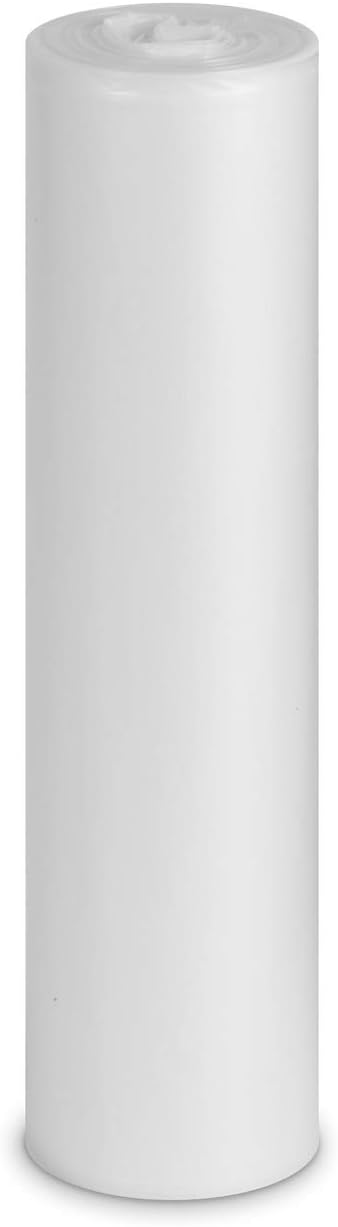 Earthsense Commercial RNW4654C Can Liner, 46 x 54, 60 gal, 1.2 mil thickness, Polyethylene, Black (Pack of 100)