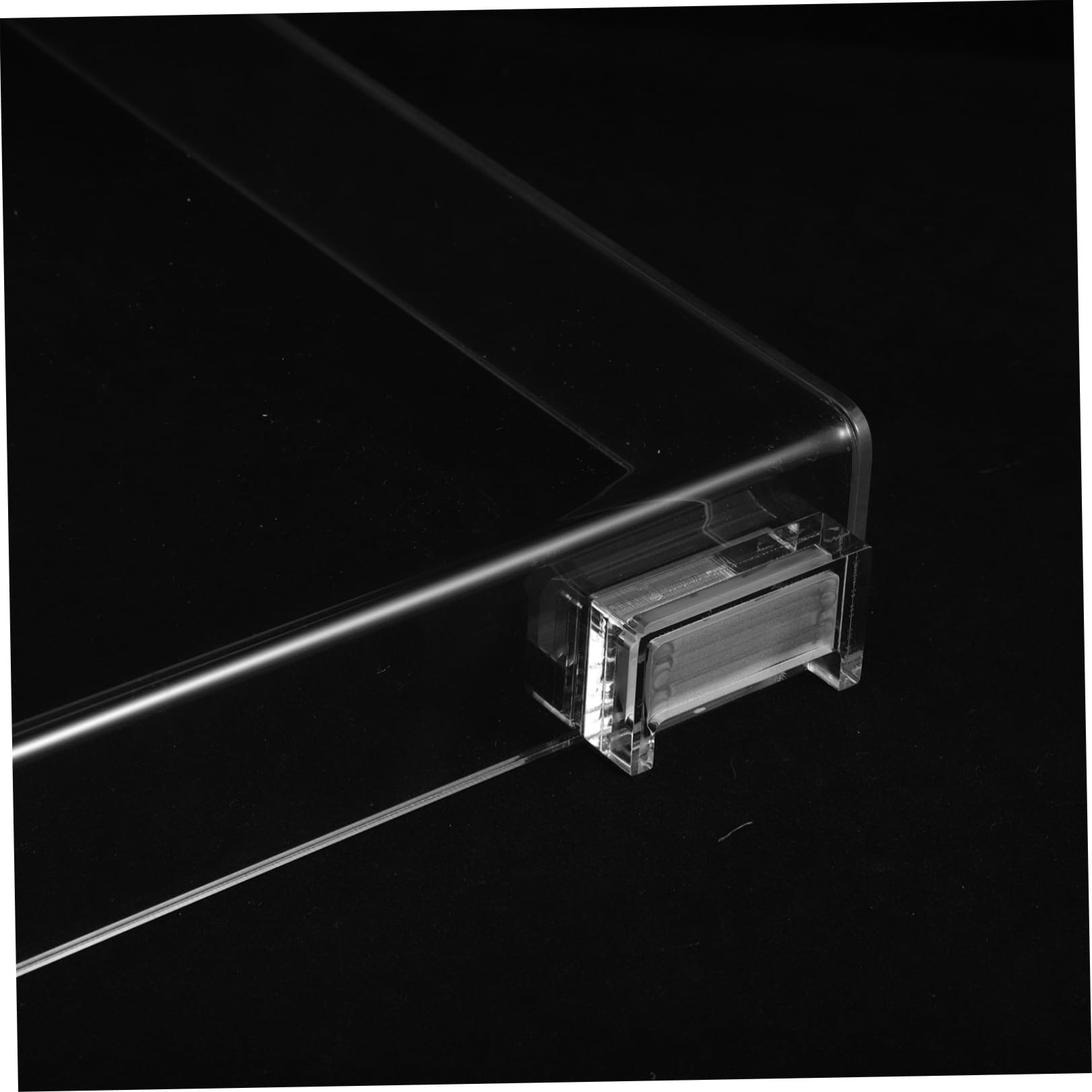 Luxshiny Copertura Protettiva in Acrilico Antipolvere per Giradischi Trasparente Protezione Compatibile con Modello At-lp60x Custodia Piatto per Vinile