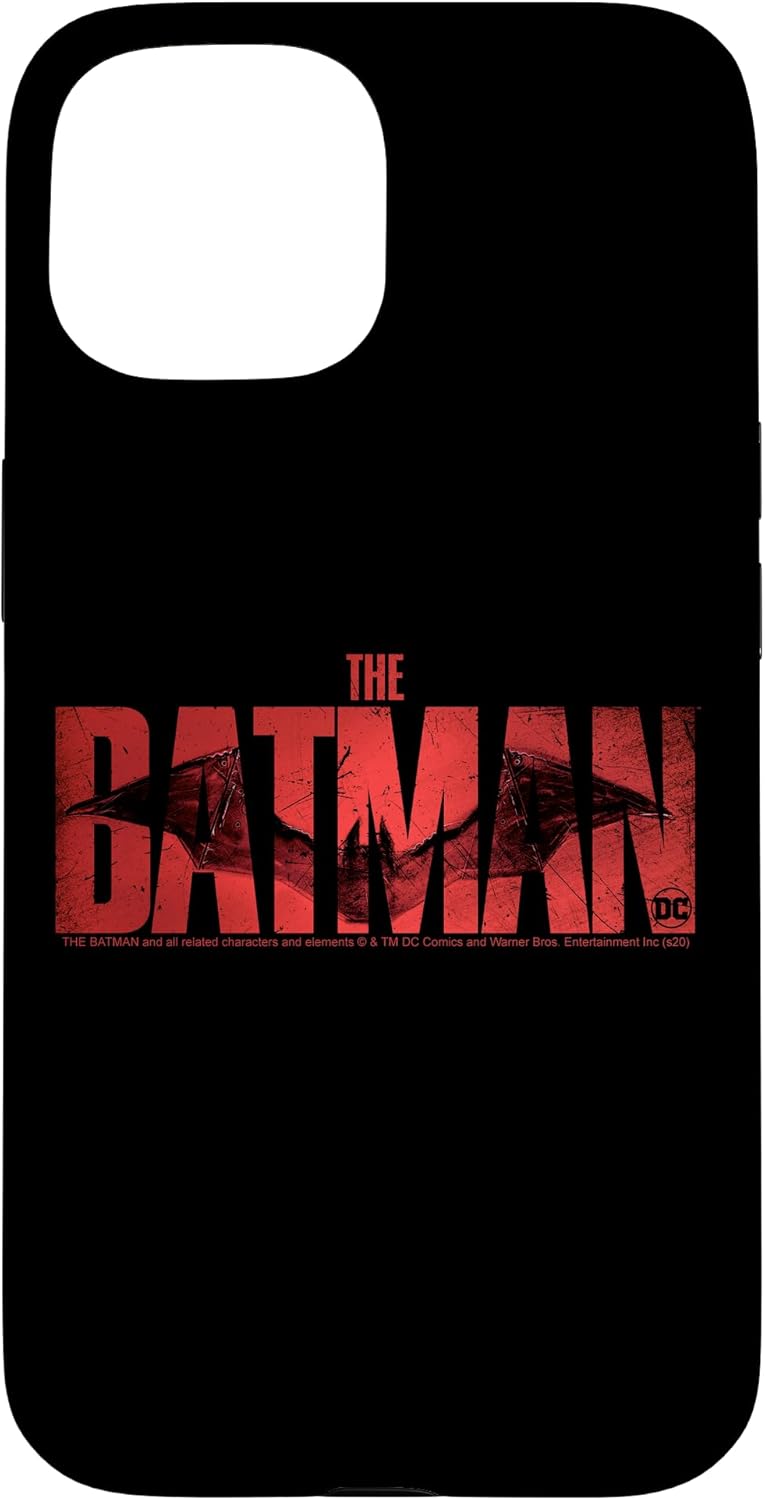iPhone XR The Batman Red Bat Logo Fill Case