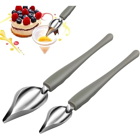 Culinary Precision Chocolate Drizzle Tool for Cake Decorating