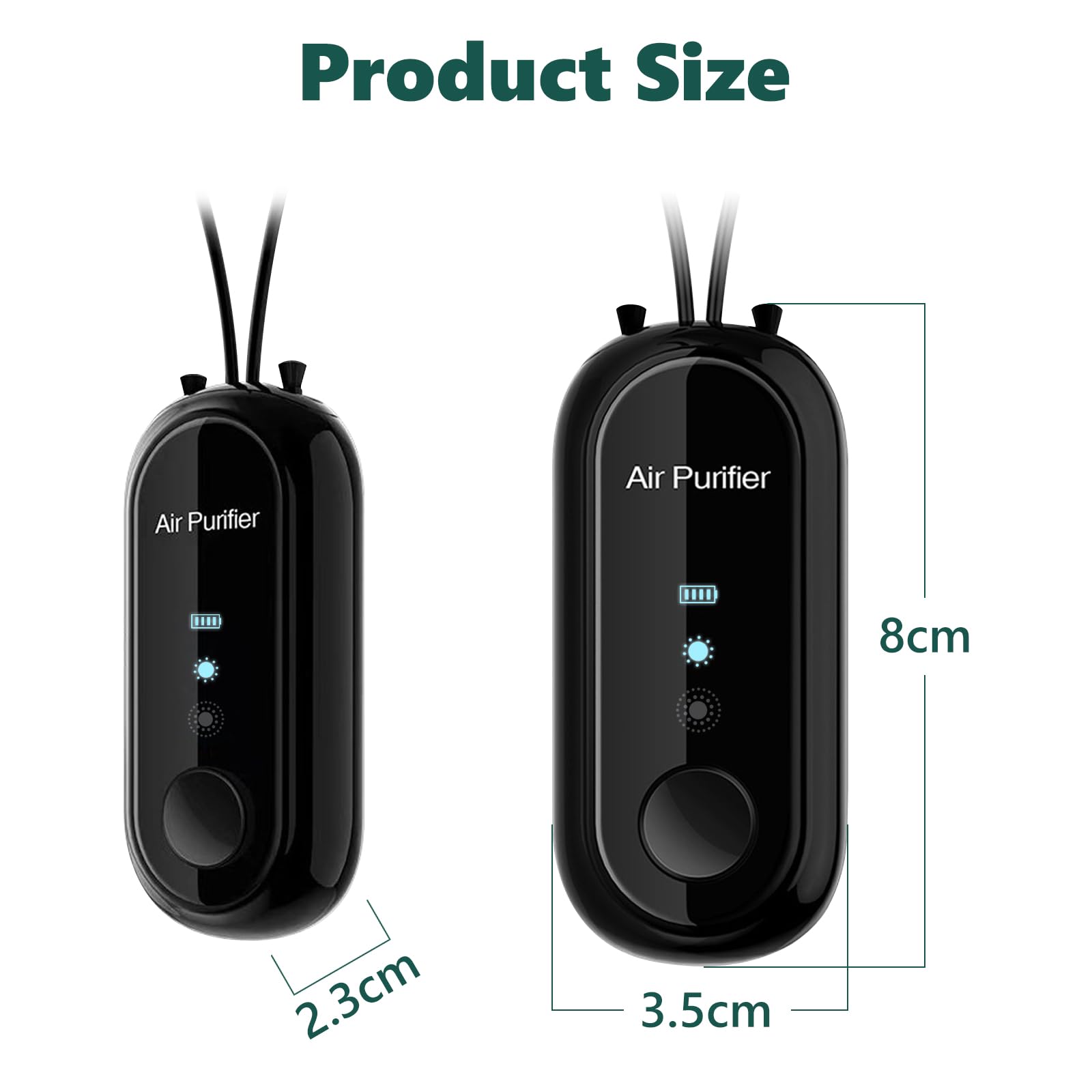 Purificateur d'air Portable personnel Portable col... - Grandado