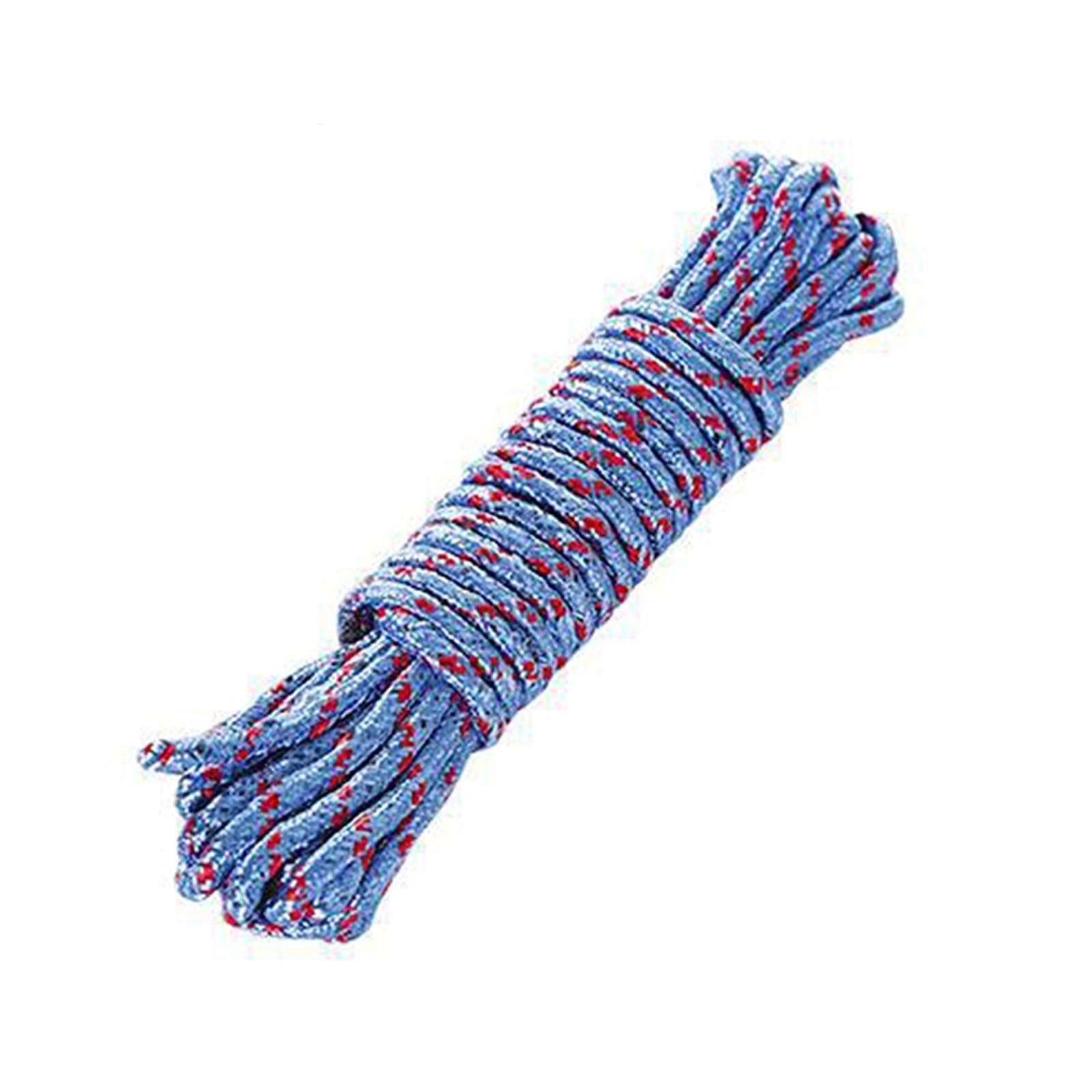 Outdoor Washing Line Clothesline Clothes Drying Rope Portable Travel Clothesline For Outdoor Laundry Clothesline Windproof Clothes Line Hanger(50 Meters)