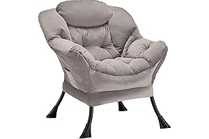 Comfy and Cozy Velvet Loft Chair