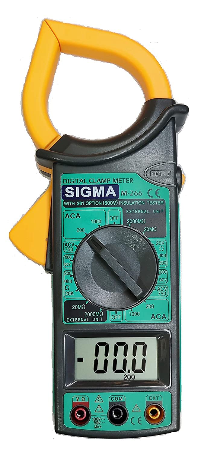 Sigma Instruments Digital AC Clamp Meter, Current Upto 1000 A AC