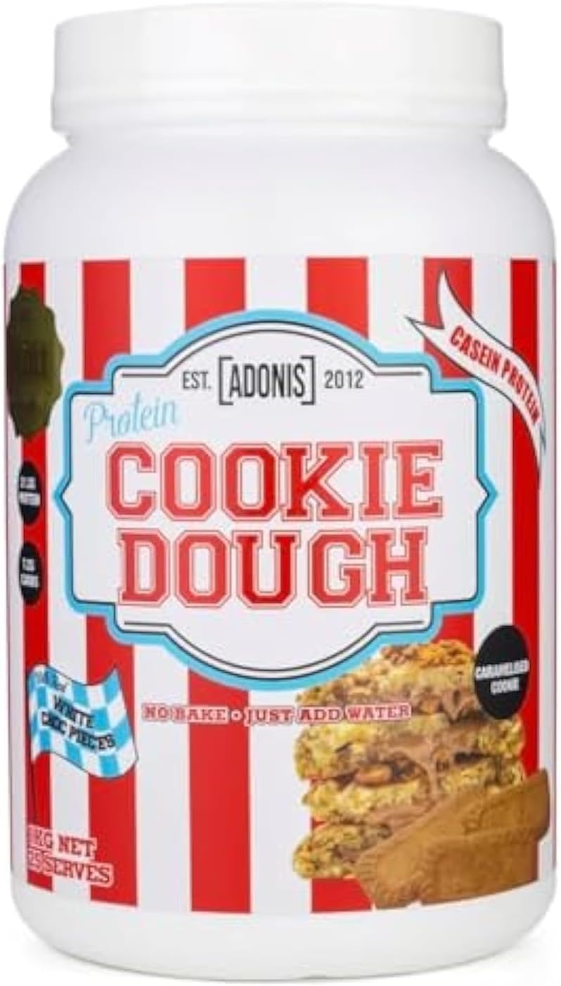 Adonis Protein Cookie Dough Caramelised Cookie 1kg (Caramelised Cookie