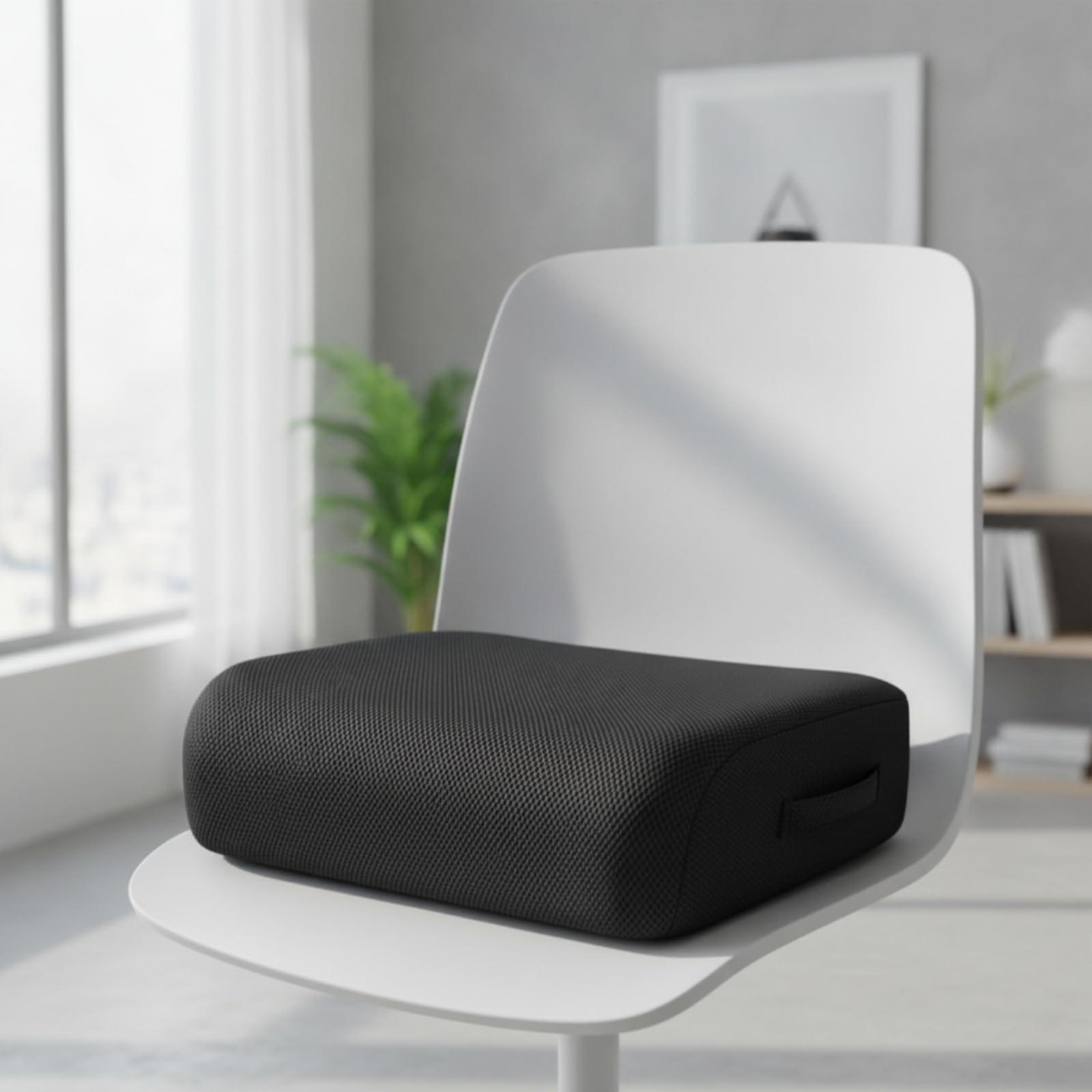 Cuscino con Maniglia Leggero Antiscivolo, Cuscino Ergonomico con Maniglia, Rialzato, per Casa